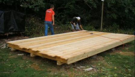 Строим деревянный дом