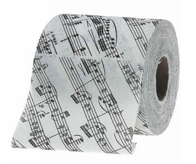 Туалетная бумага музыкальные ноты