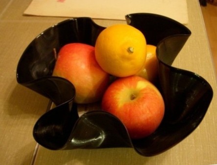 Ваза для фруктов из пластинки