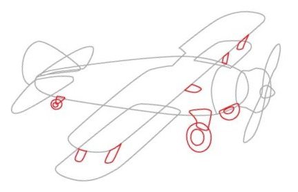 Как нарисовать самолет ребенку