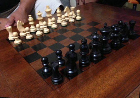Как сделать шахматную доску
